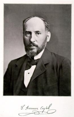 Cajal en 1906 en el año del recibimiento del Premio Nobel