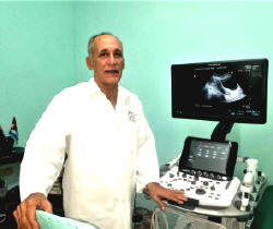 Prof. Humberto Gómez Pte. Capítulo Santiago de Cuba, SCOG