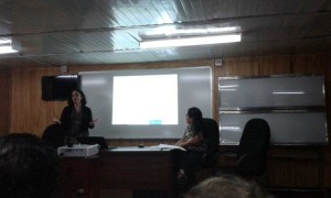 Dra. Kanter, MUSC Children Hospital, en La Habana, impartiendo su conferencia magistral