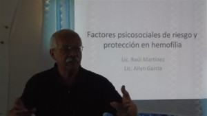 Lic. Raul Martínez, Psicólogo del IHI