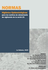Normas Higiénico Epidemiológicas para los centros de aislamiento